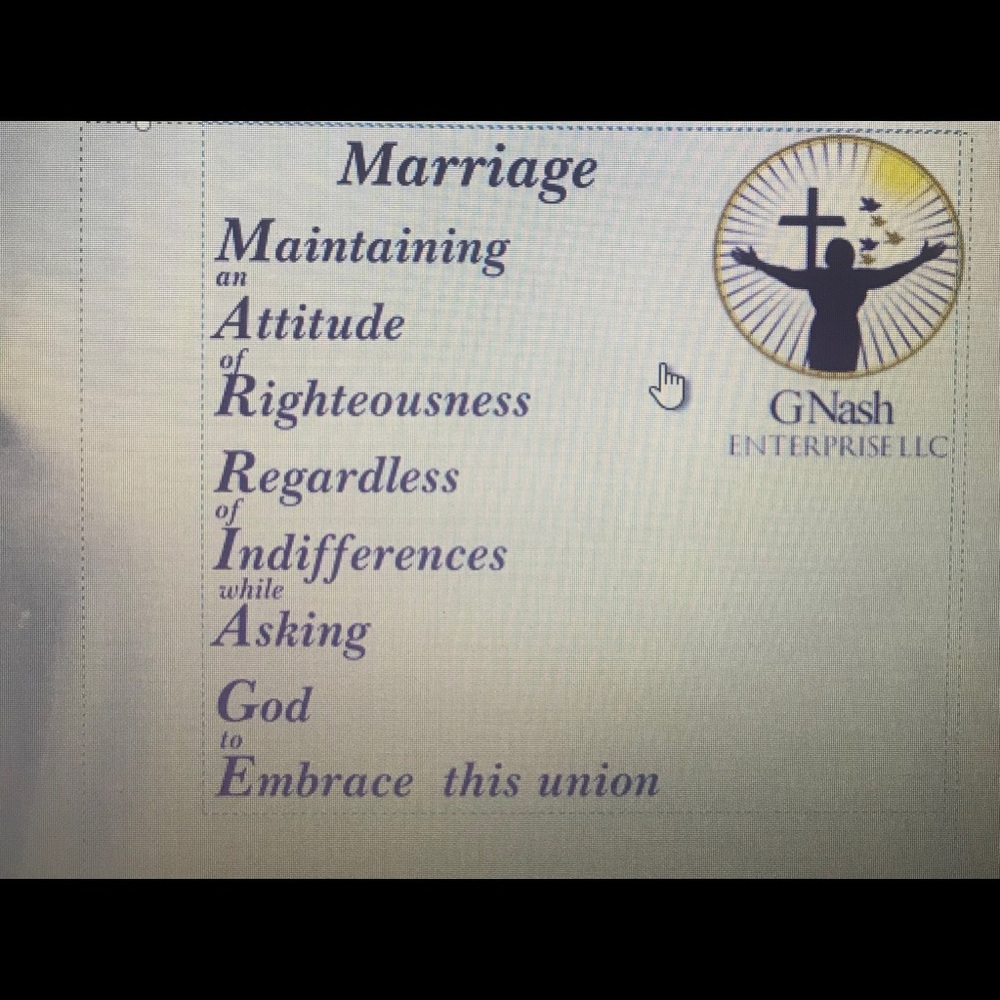 Marriage acronym Tee Shirt